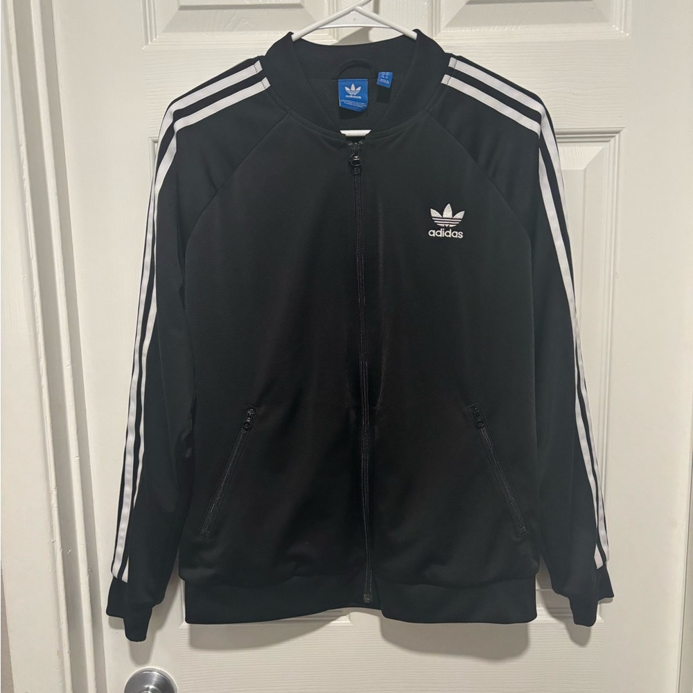 Adidas Men's Black Track Jacket